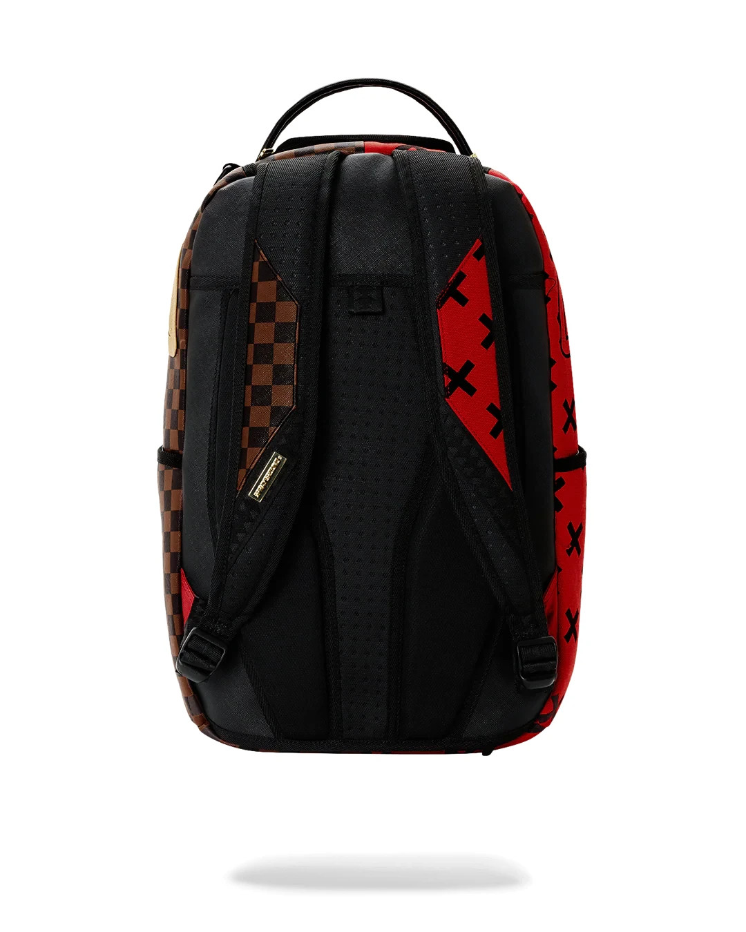 Sprayground DIVIDE & CONQUER Backpack🔥Black Red Travel Bookbag School Bag