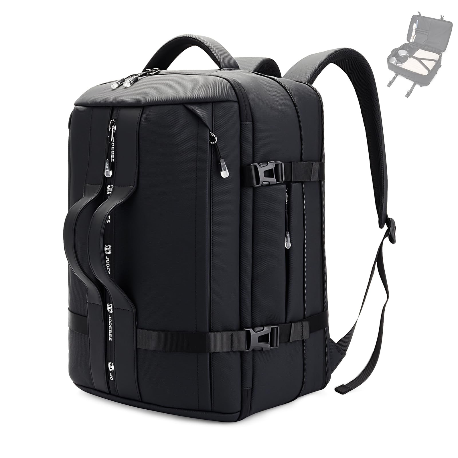 JODEBES Travel Backpack Carry On 50L, Laptop Backpack,Airline Approved Duffel…