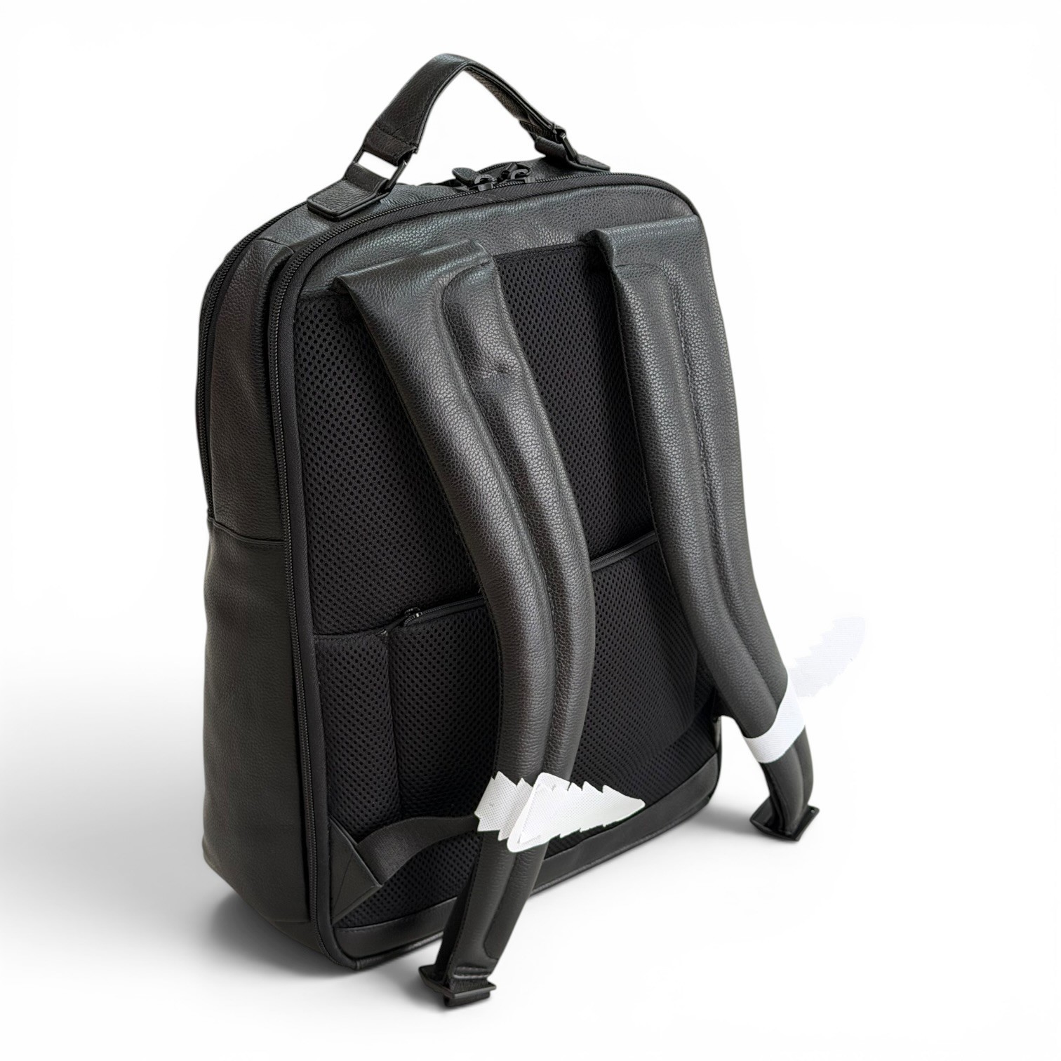 PIQUADRO men’s backpack leather backpack with computer made in Italy notebook