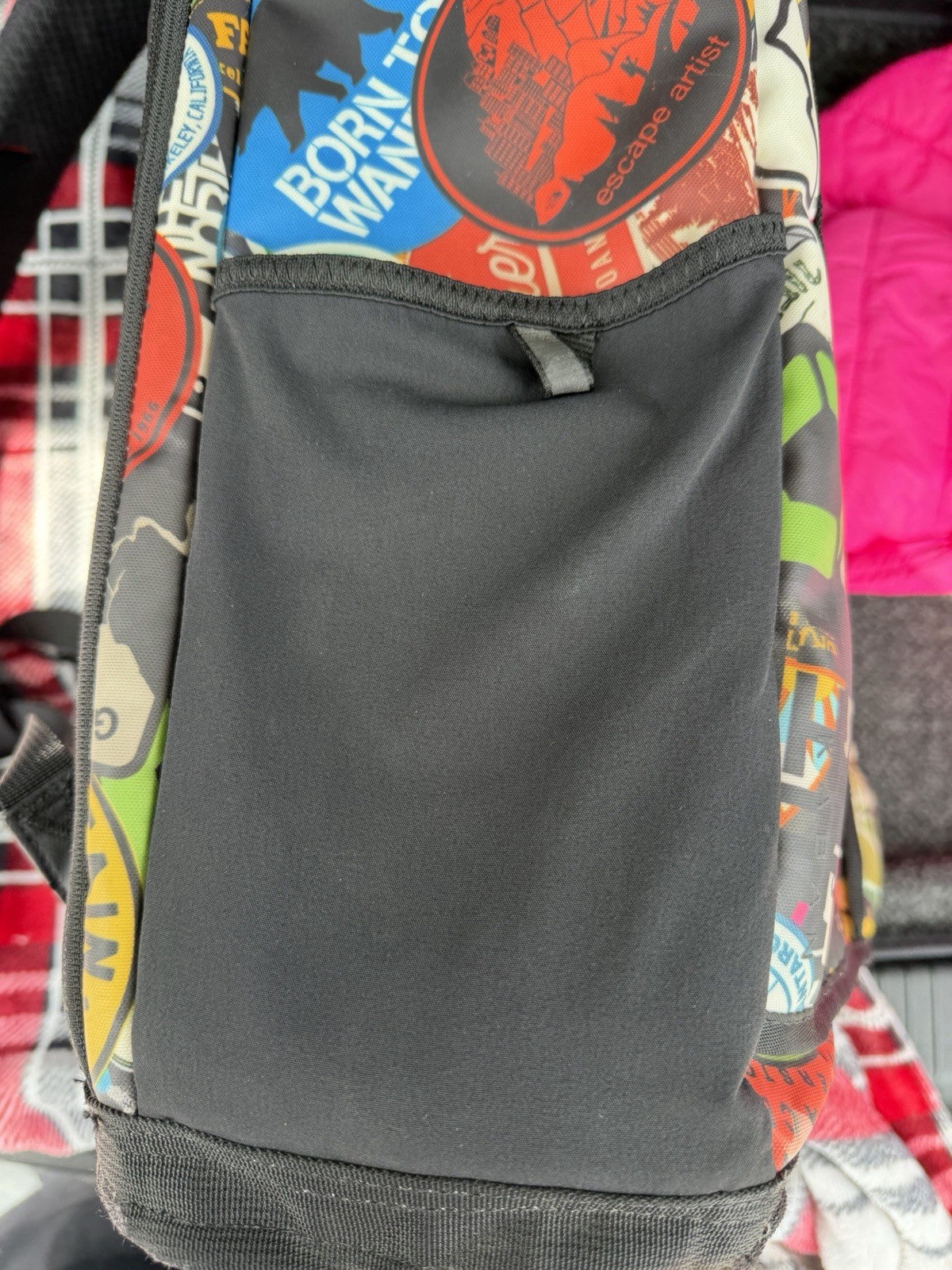 The North Face Backpack Multicolor Sticker Print Kaban FlexVent Japan