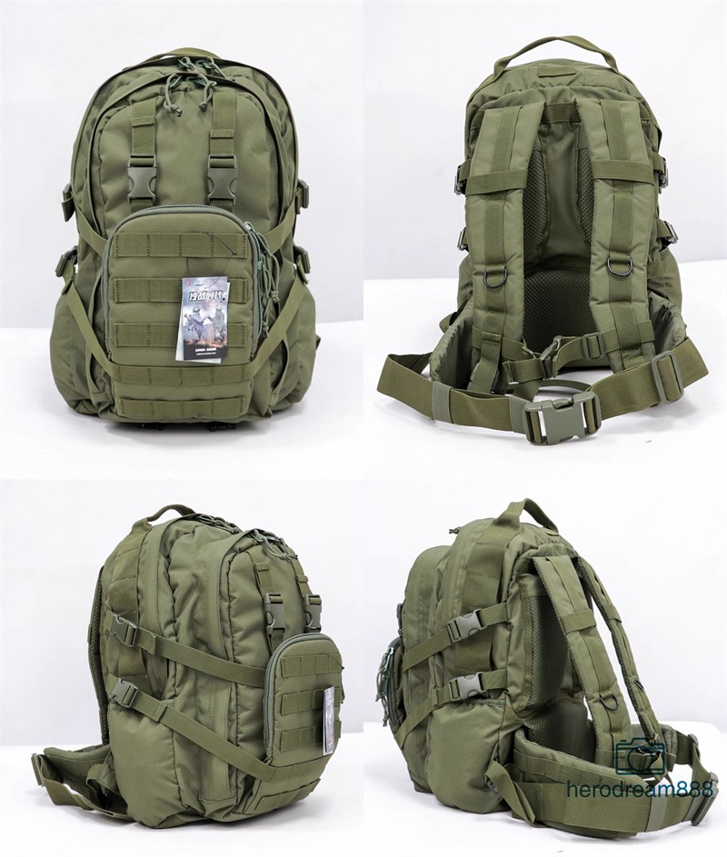 Replica Russian Tactical Backpack EMR Black Green Bag 46*20*26cm 25L Backpack