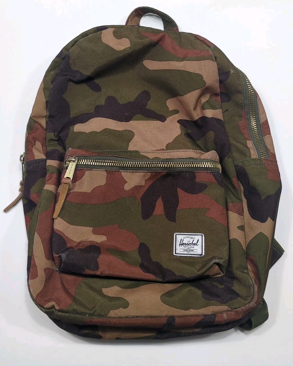 Herschel Backpack Classic X-Large Woodland Camo 30L Used