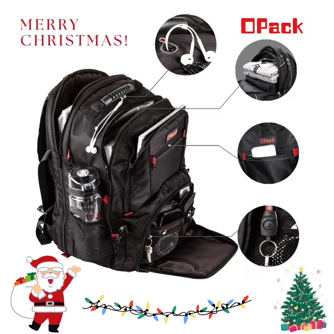 BEST GIFT Large TSA Friendly Durable Travel Backpack Anti-Theft 17″ Laptop Bag