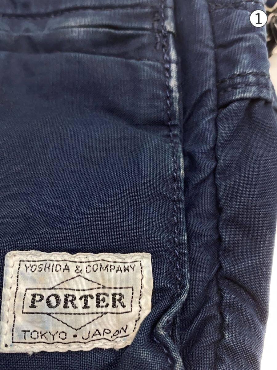 Authentic Porter Navy Shoulder Bag 6x19x16cm Casual Accessory