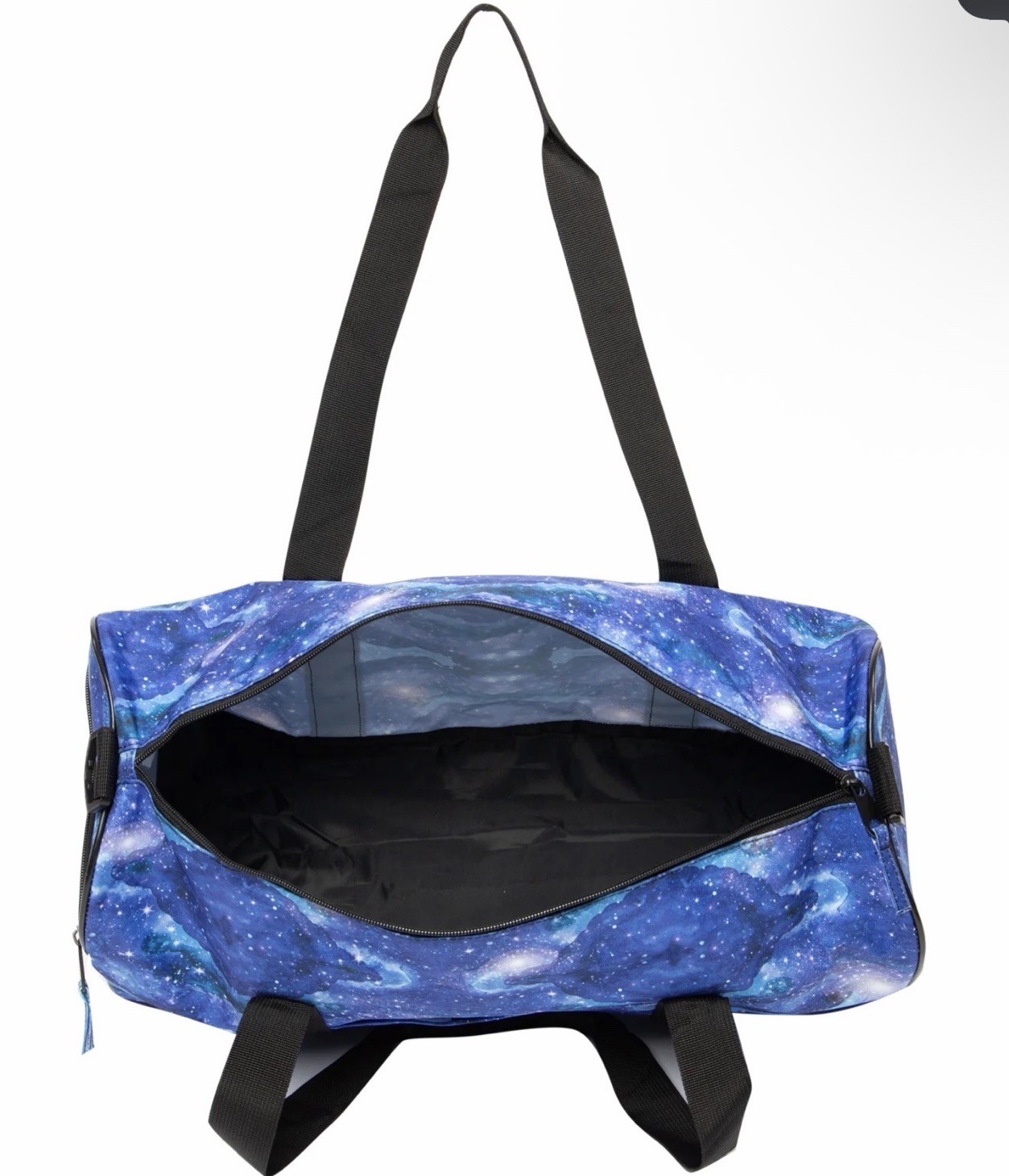 H3 Sportgear Travel Gym Bag NASA Galaxy Duffel Blue Space Travel Gym Weekender