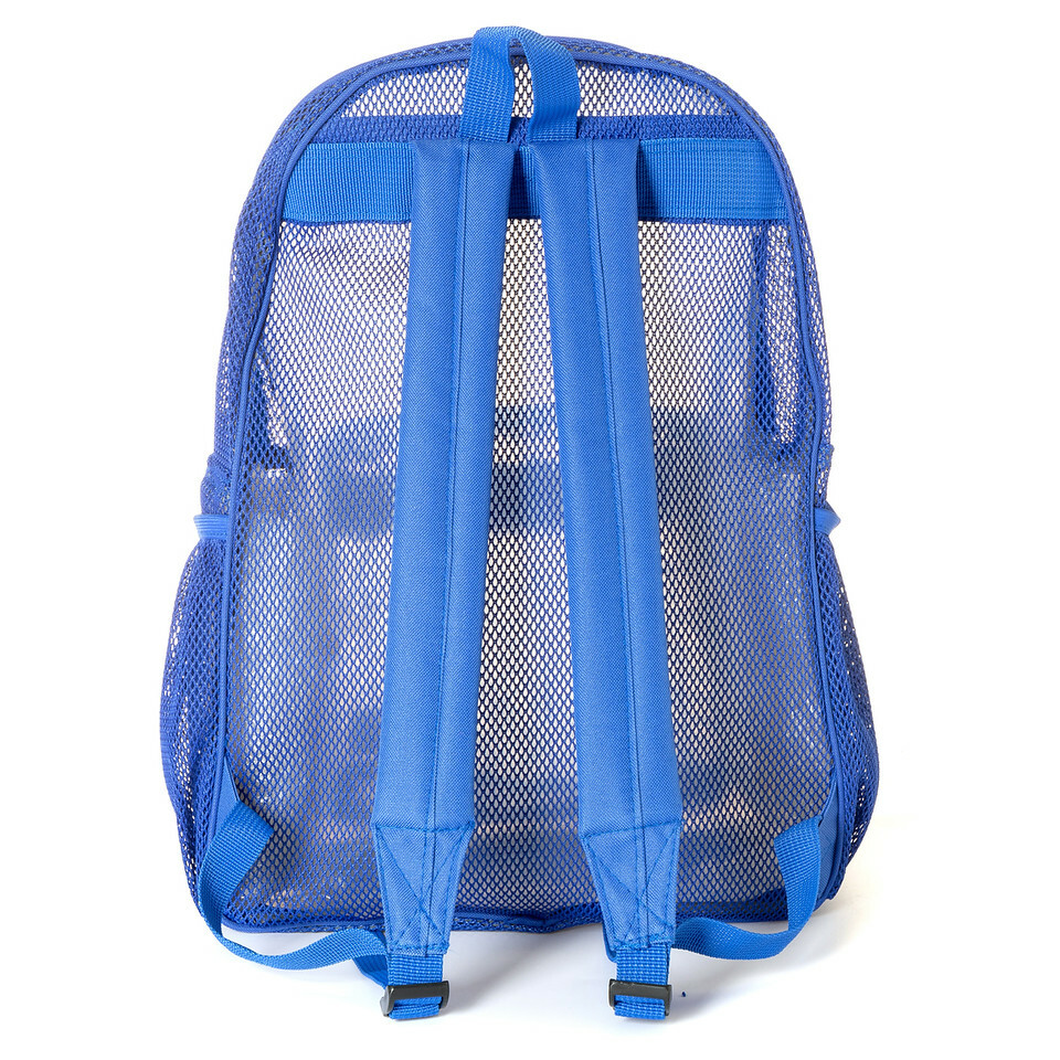 17.5″ 100% Mesh Backpack, Net Gym Bag, Daypack