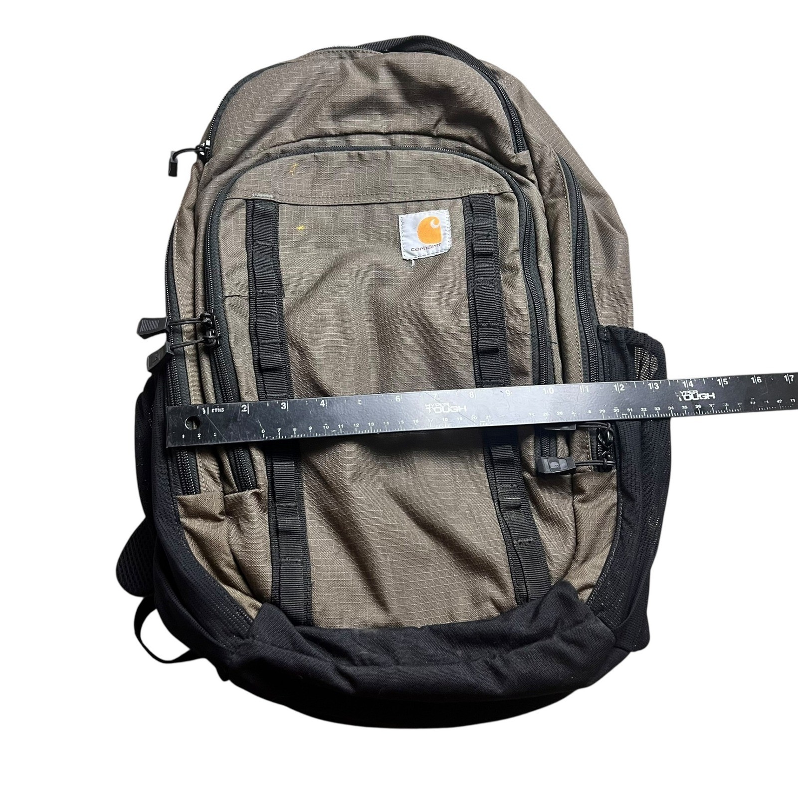 Carhartt Cargo Series Backpack Brown Cordura Ripstop Laptop Bag Work Travel