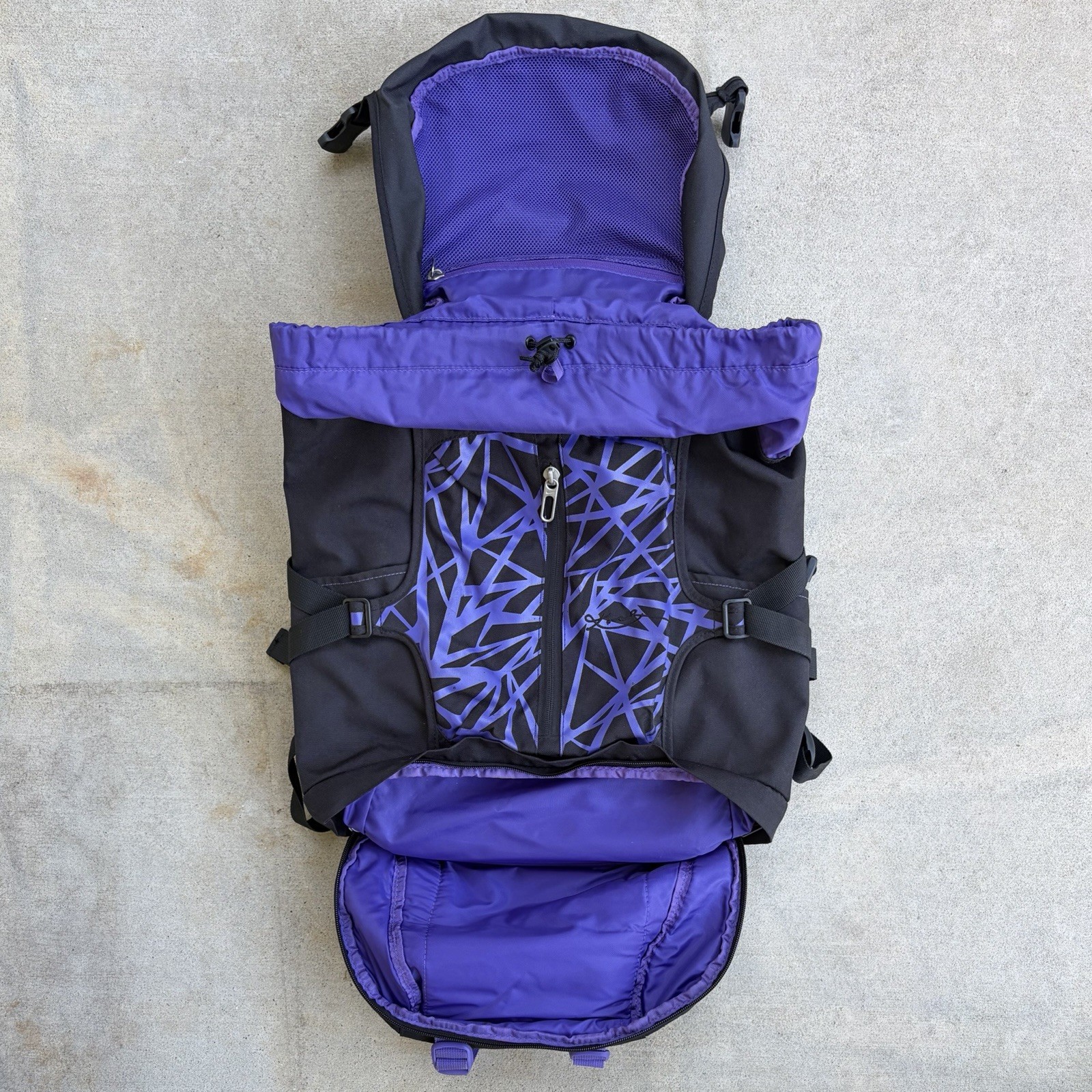 Rare Nike Kobe Bryant KB24 Basketball Backpack Black Purple Vintage Mamba Bag