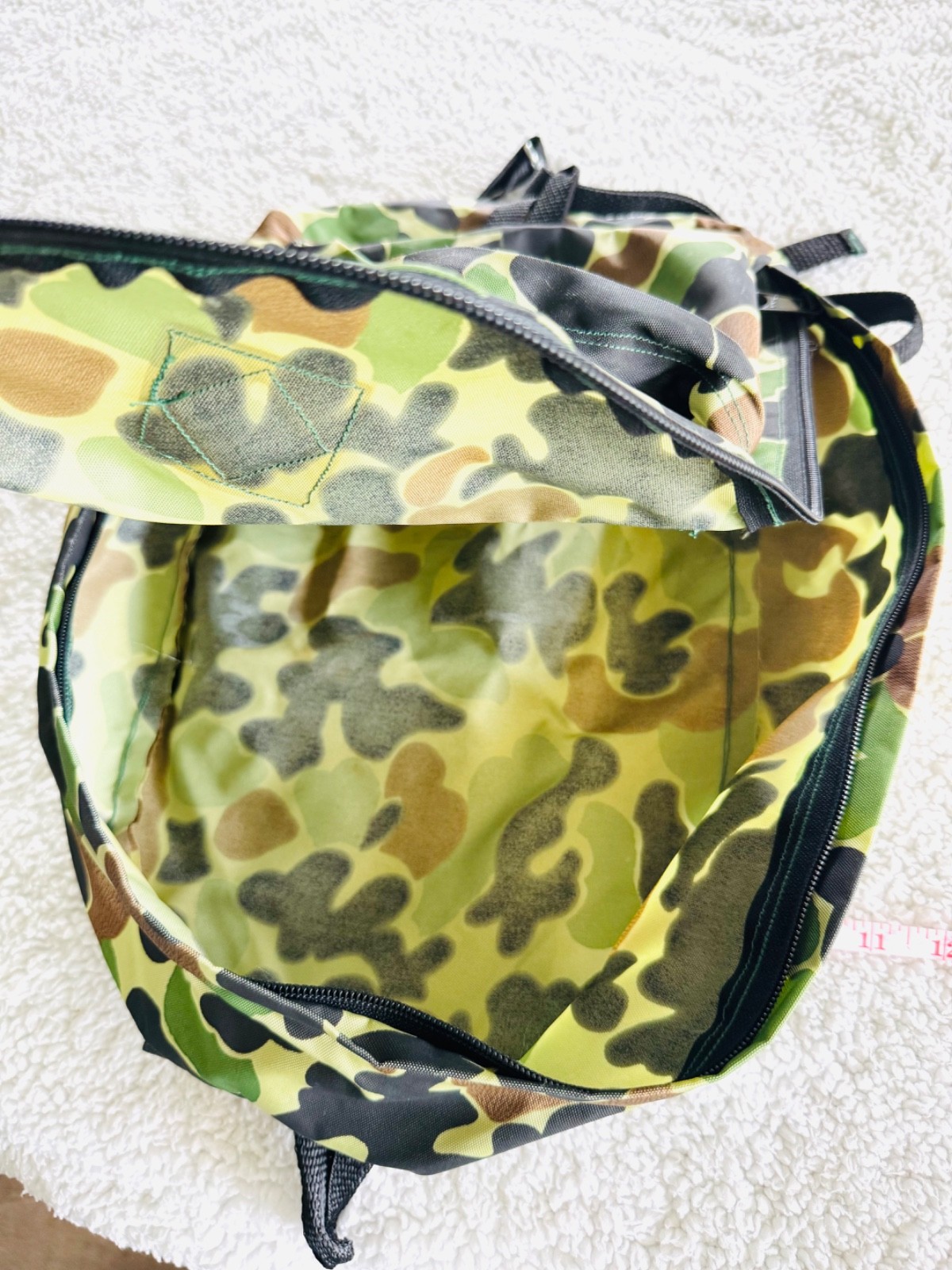 Cabela’s Backpack Frogskin Camo Vintage 90s