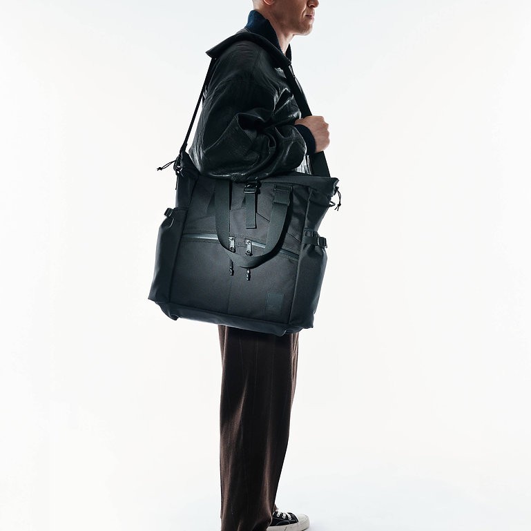 Brown Buffalo Conceal Tote 21L Backpack Shoulder Bag Cordura Black Green