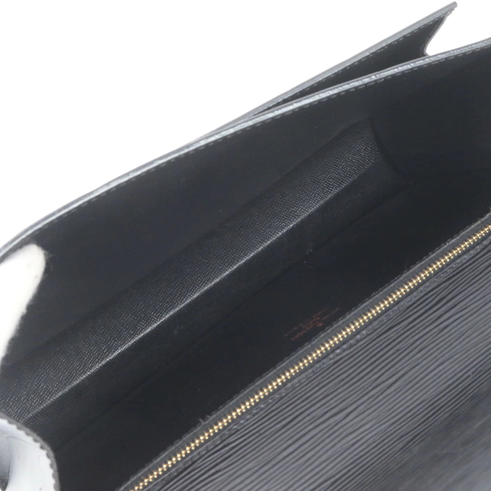 Louis Vuitton Epil Serie Dragonne Leather Bag Noir 26cm x 18cm x 6cm EX