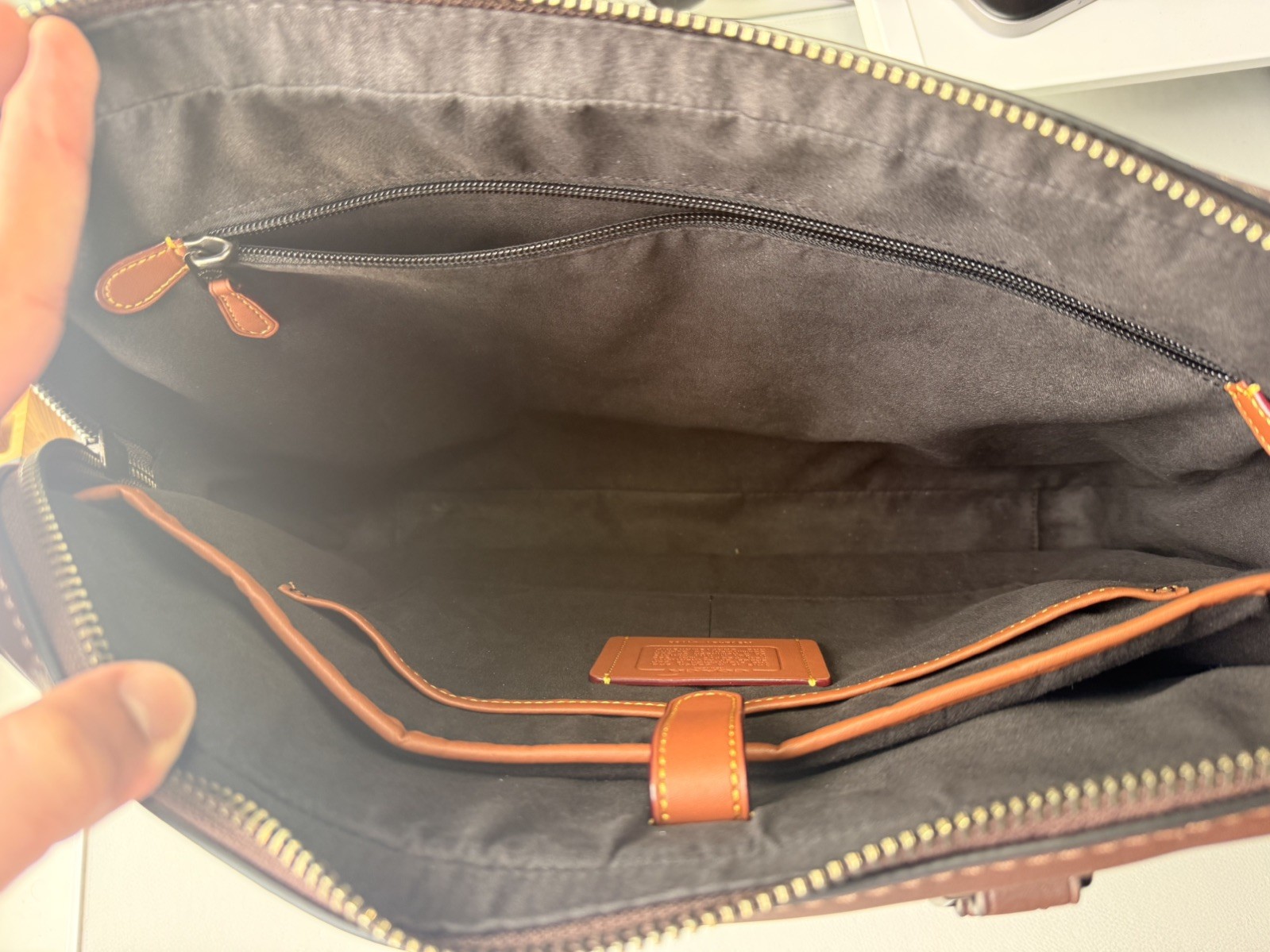 Coach Metropolitan Workbag – Maple