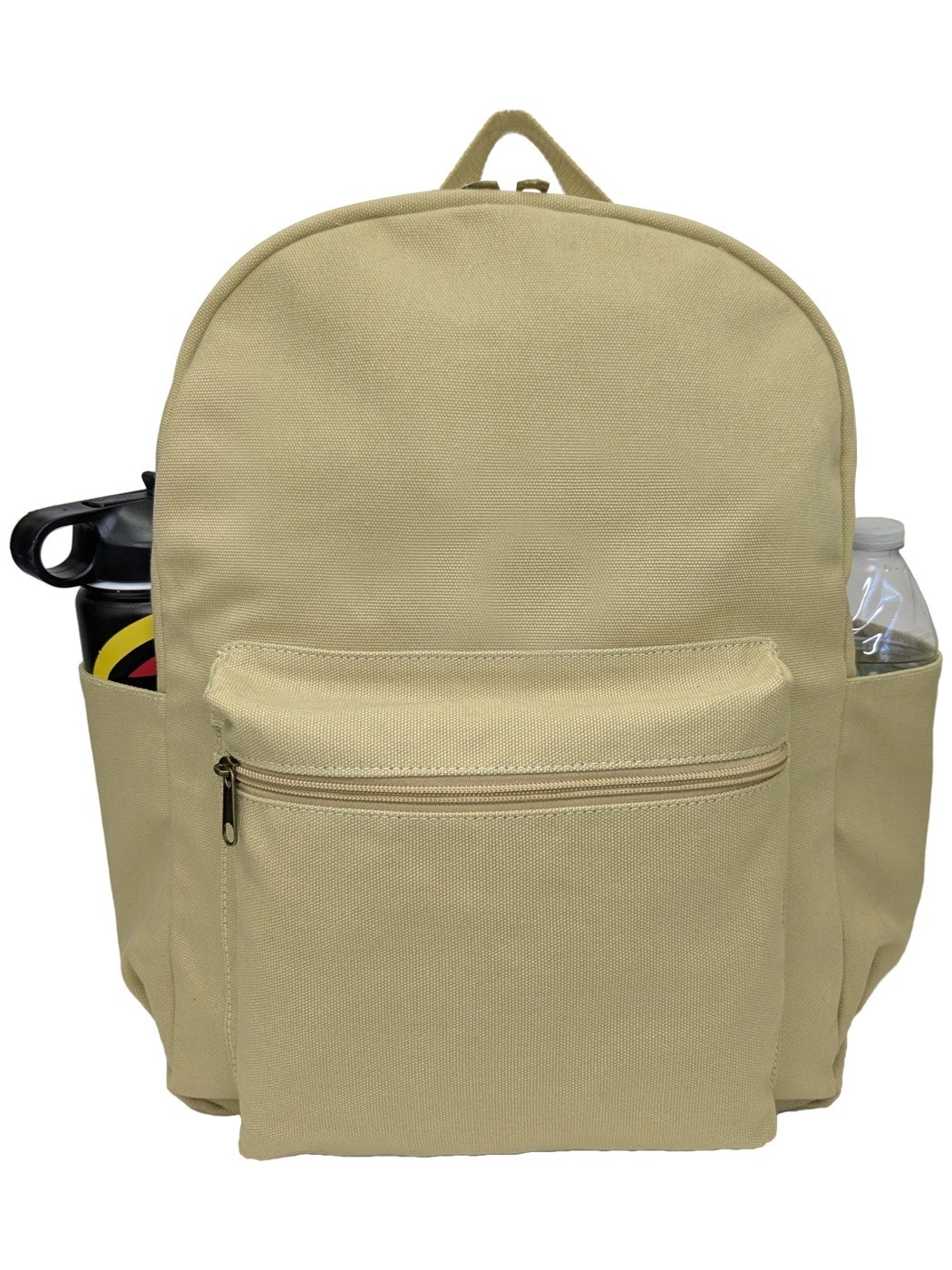 Stylish CANVAS Computer Laptop Backpack with Luggage Passthrough for Travel