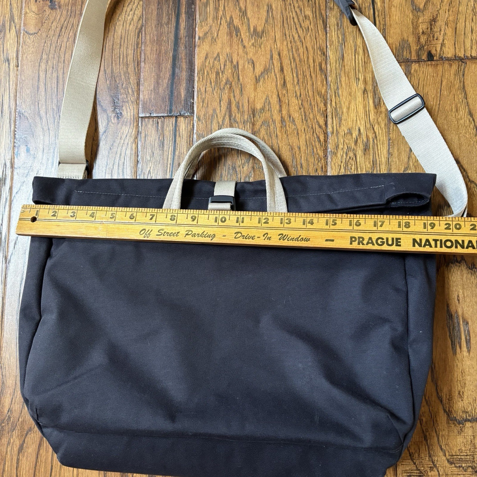 Bellroy System Work Bag Shoulder Roll Top Work Laptop Messenger Charcoal 16L