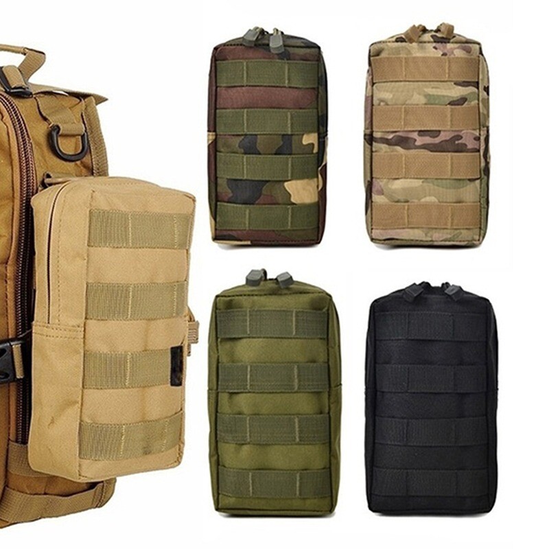 Tactical Molle System Medical Pouch EDC Accessory Waist Pack Airsoft Hunting Bag