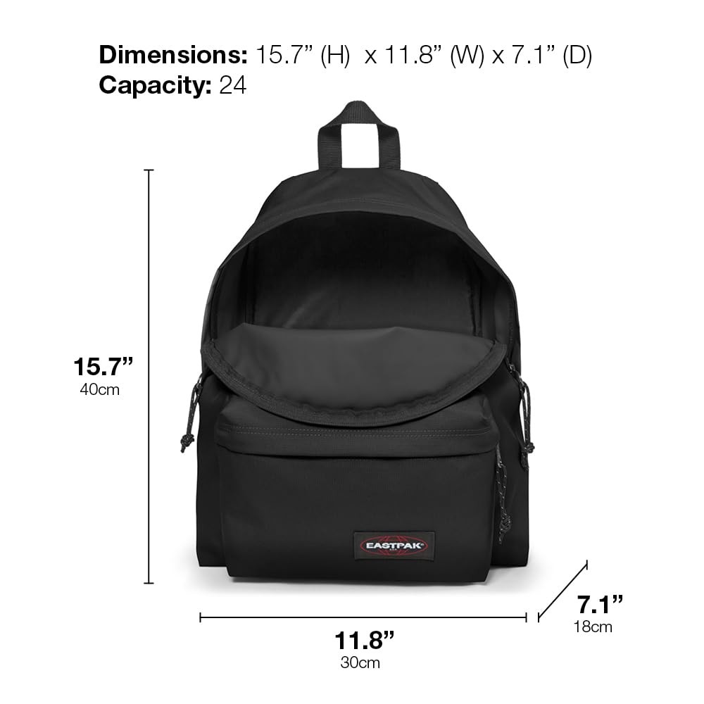 Padded Pak’R – 24L Iconic Backpack with Front Pocket, Water-Resistant Fabric,…