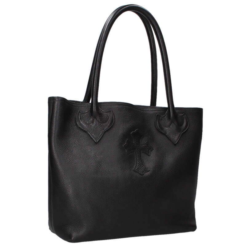 Chrome Hearts FS TOTE tote leather bag black 924062SJ02bb339 r51_0602