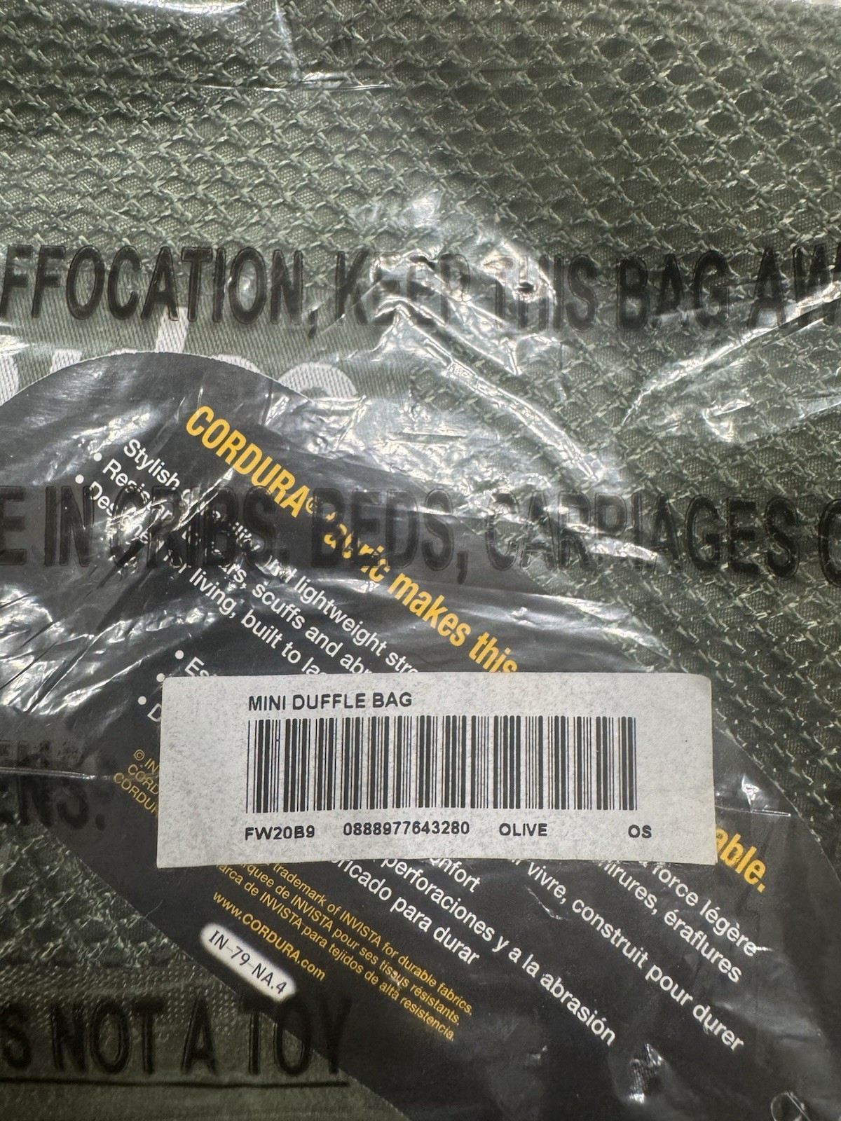 Supreme Mini Duffle Bag Olive Green