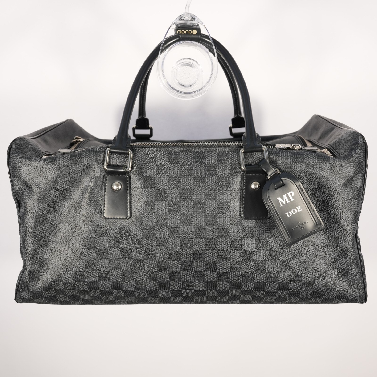 Louis Vuitton Damier Graphite Roadster 50 Weekend Duffel Bag
