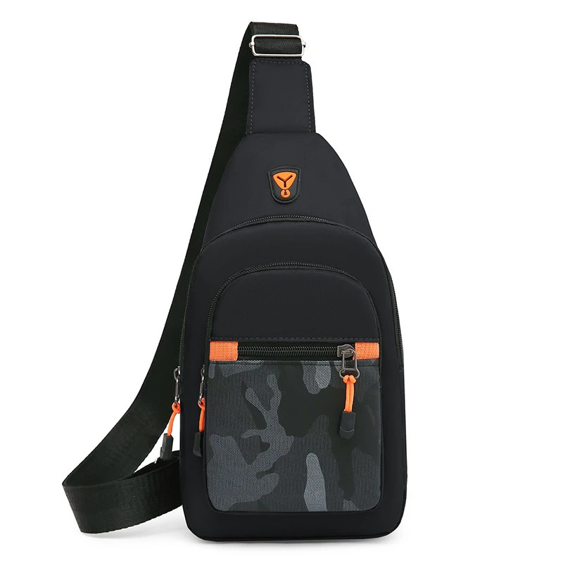 A Large-capacity Chest Bag, Crossbody Bag, Outdoor, Mountaineering, Cycling, Spo