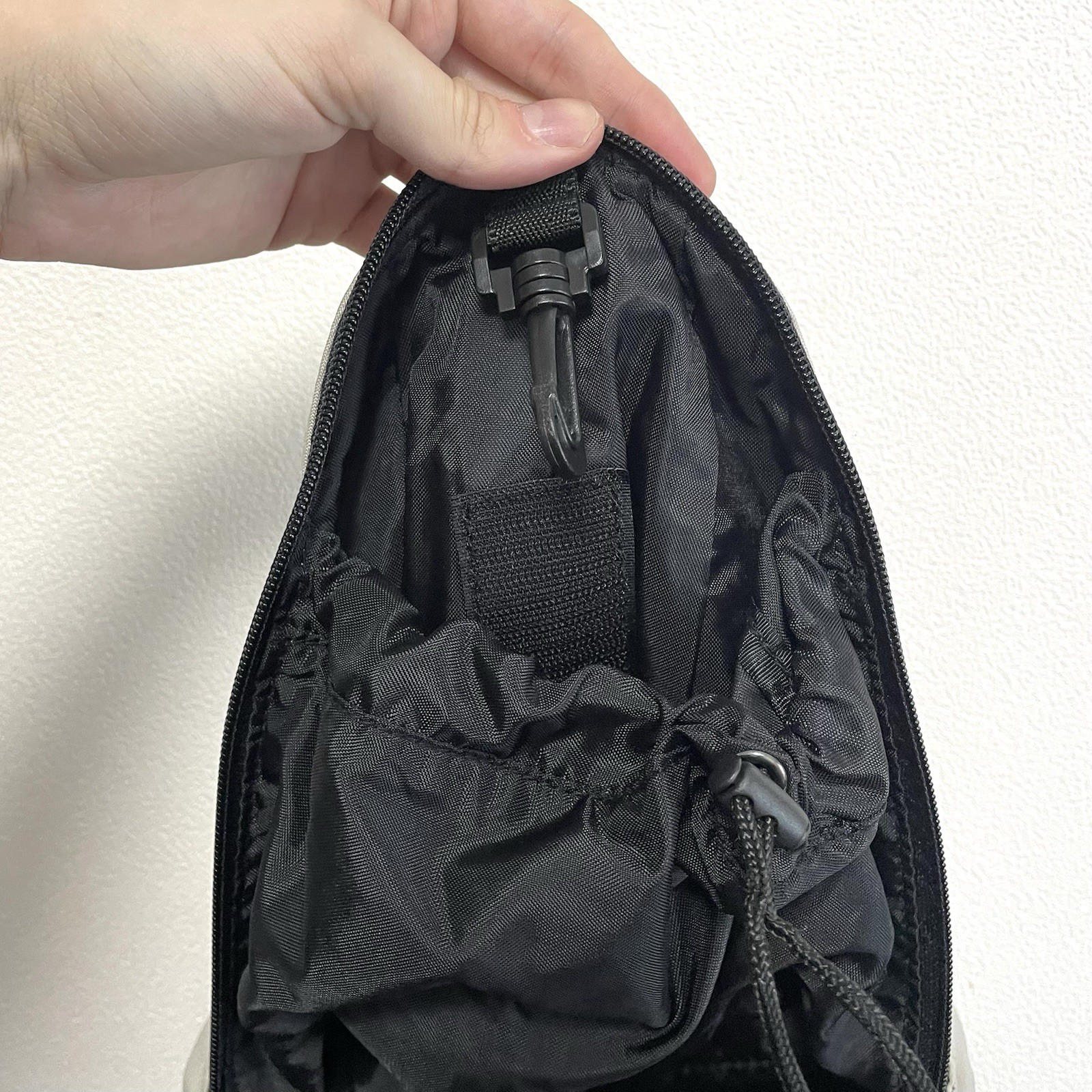 Vintage Nike Technical Backpack Daypack Bag Japan Grey Archive Y2K 00s Rare