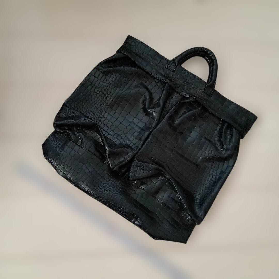 Rare Excellent THE NORTH FACE Crocodile Pattern Helmet Bag