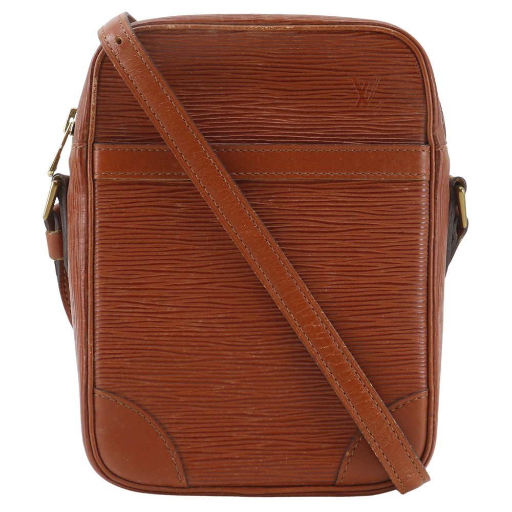 LOUIS VUITTON Dunouve Shoulder Bag vintage Kenya Brown Brown Epi Leather u…
