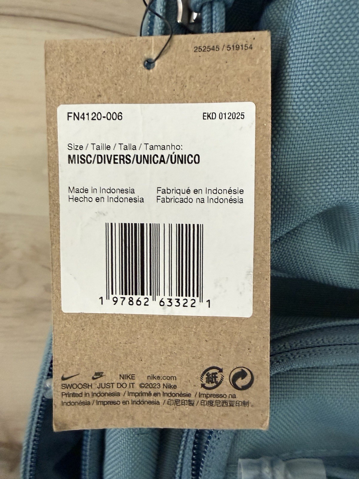 ✅NEW Nike Utility Power Backpack Unisex Sports Bag Casual Travel Bag FN4120-006