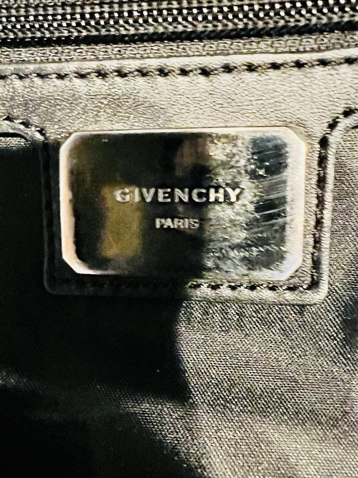 Givenchy Black Tech Medium Back Pack
