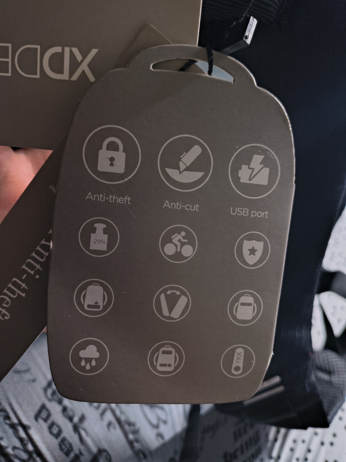 XD Design Anti-Theft Backpack