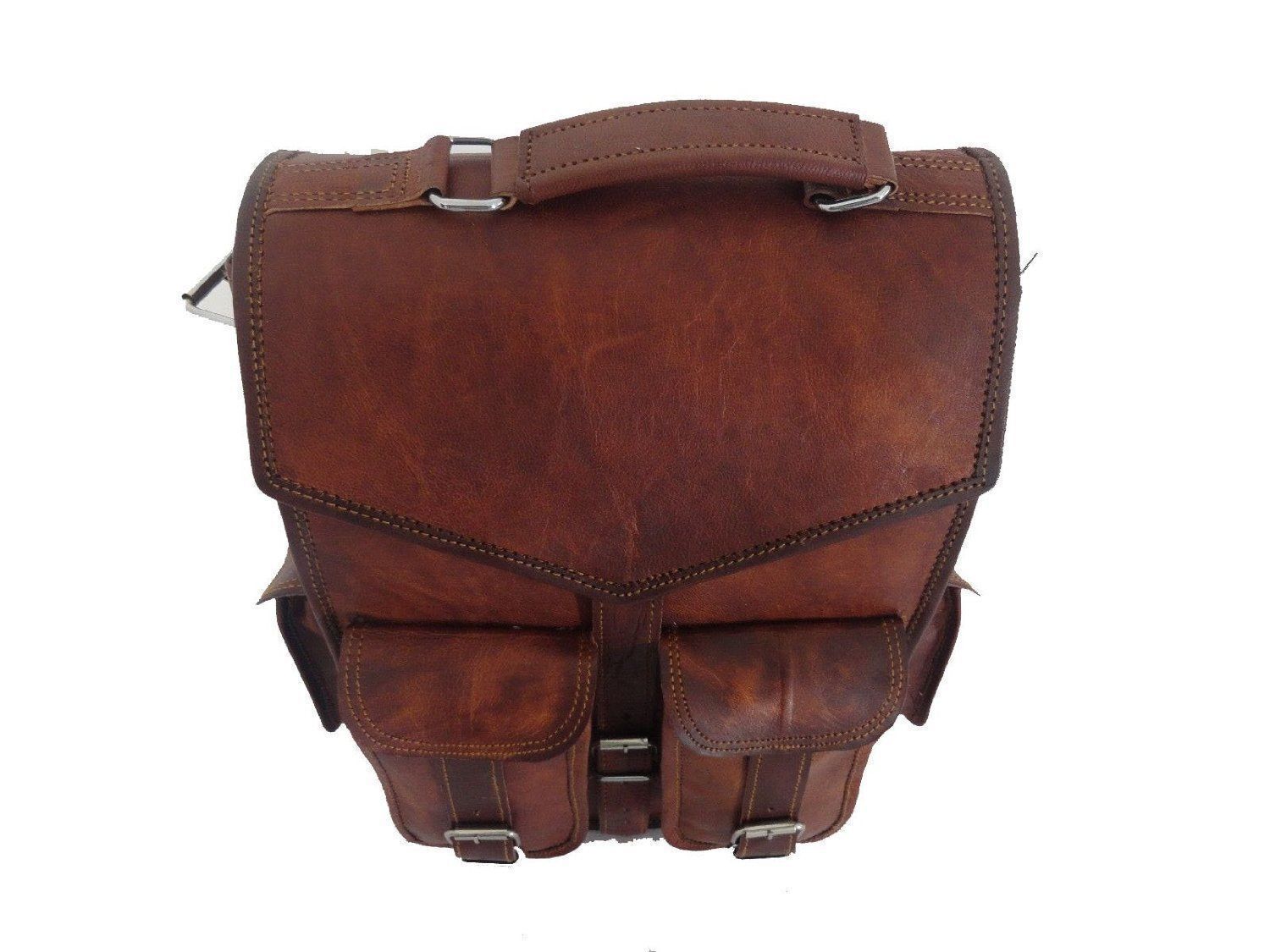 Genuine Men Leather Backpack Bags School Bags Briefcases Laptop Bags JMB
