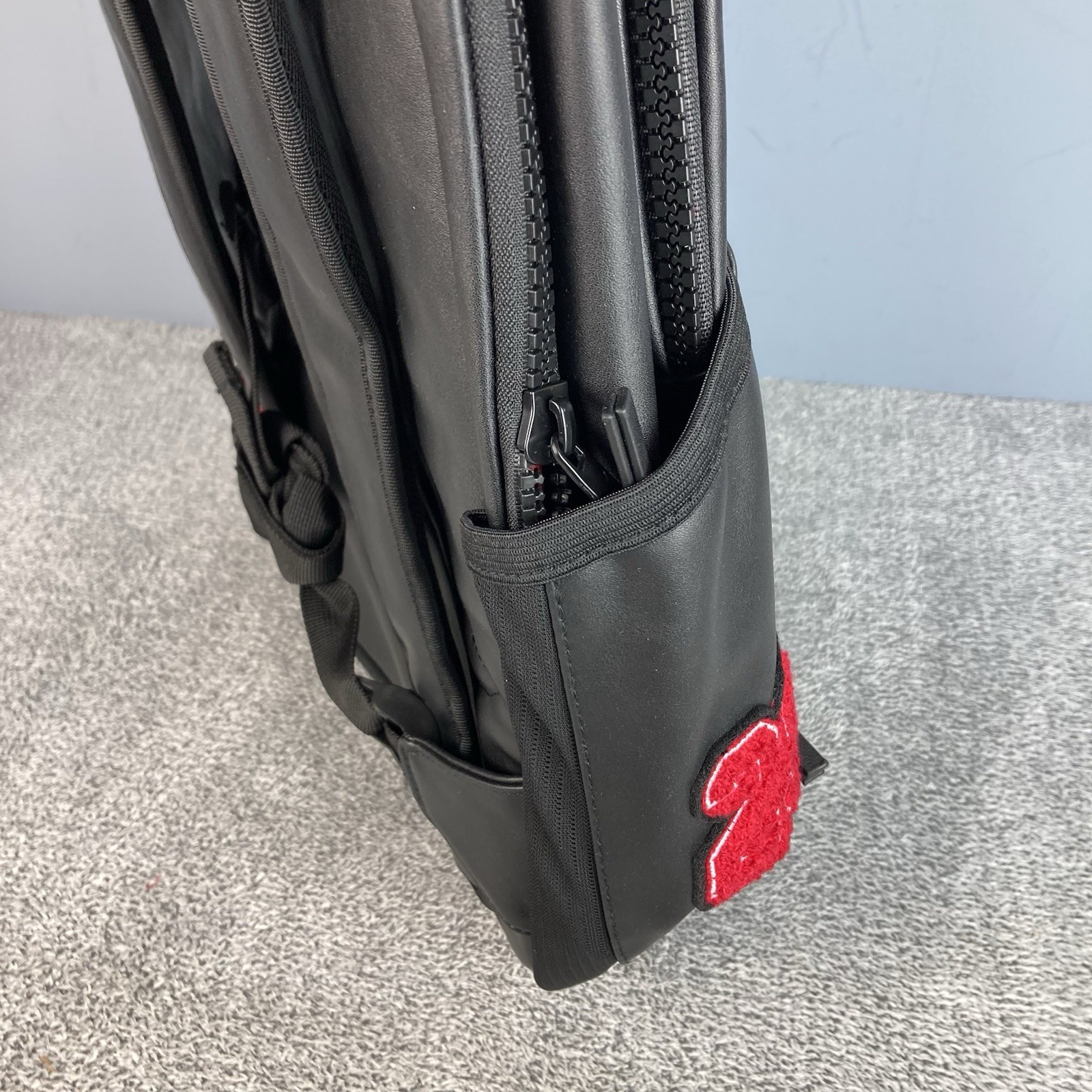 Jordan JAM Borough Varsity Backpack Black Red “13 Laptop Tablet Bottle Pocket