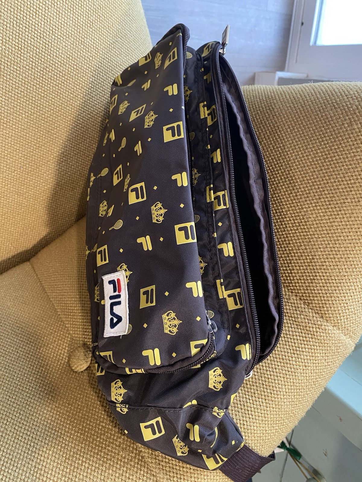 Urban outfitters extra large men’s fanny pack Cross Body Bag FILA