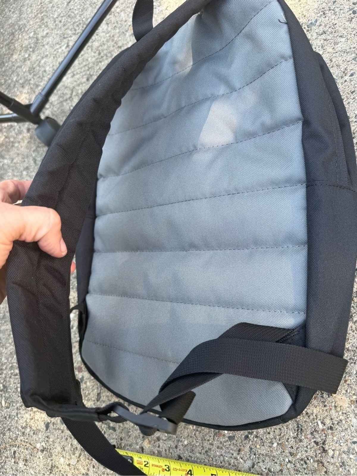 Incase Black Two-Tone Urban Backpack – plush lined, laptop sleeve