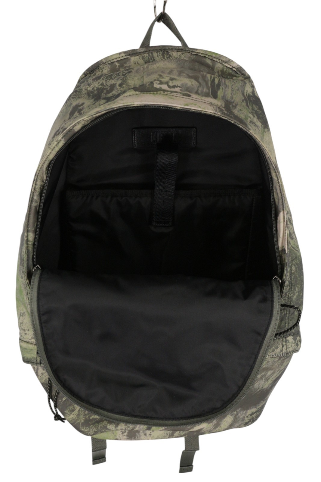DIESEL Rave Men’s Backpack One Size Pattern Logo Zipper All-Season Bag RRP210