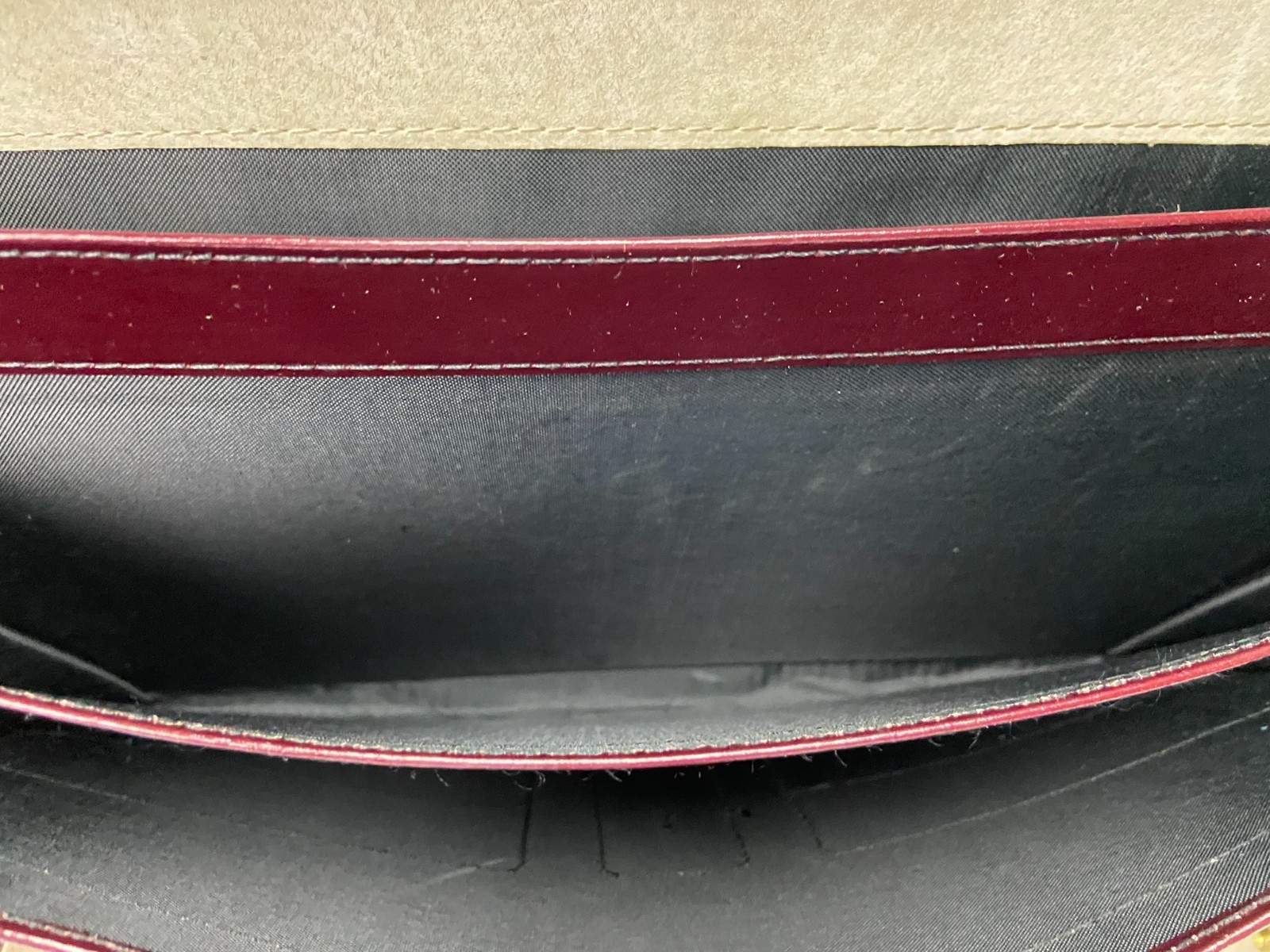 Top Grain Genuine Leather Red Briefcase Attache Document Case