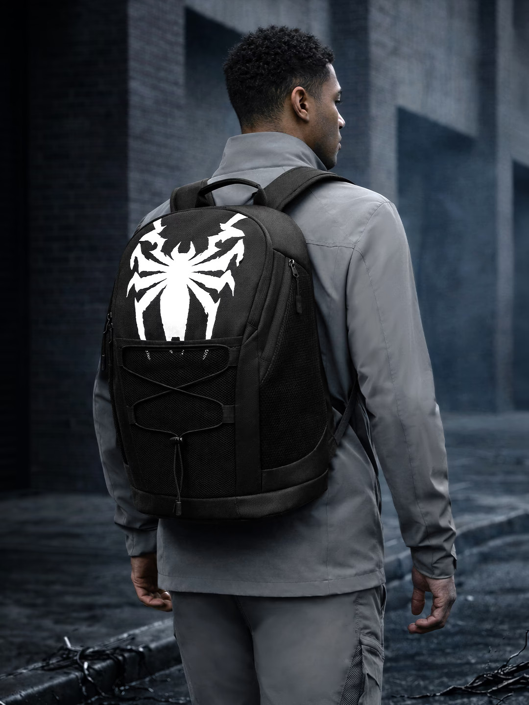 Venom Marvel Venom Lethal Spiderman Enemy Backpack Bag Limited Edition Black NWT
