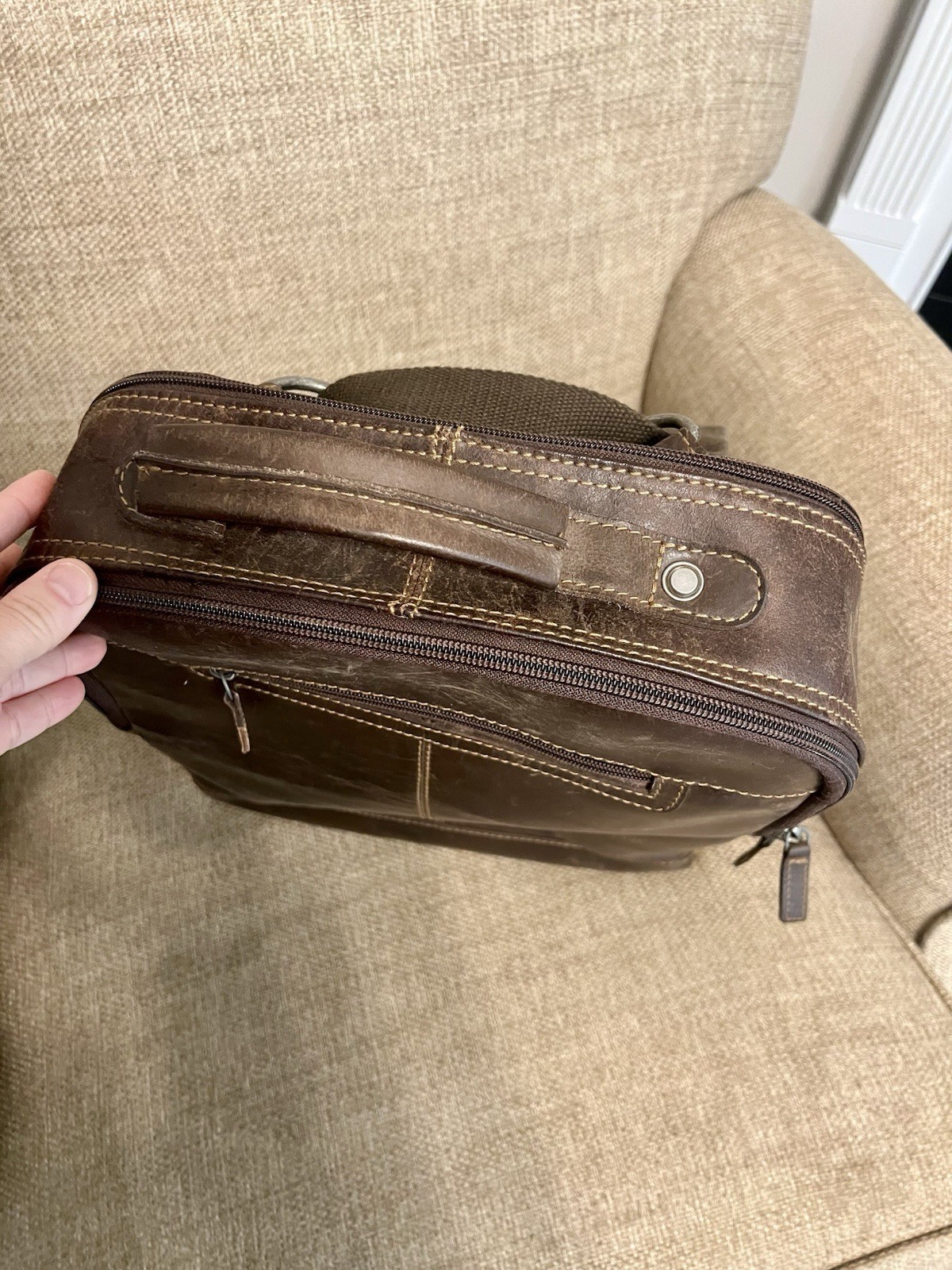 Jack Georges Voyager Collection Backpack Convertible Straps Laptop Carry-on Bag