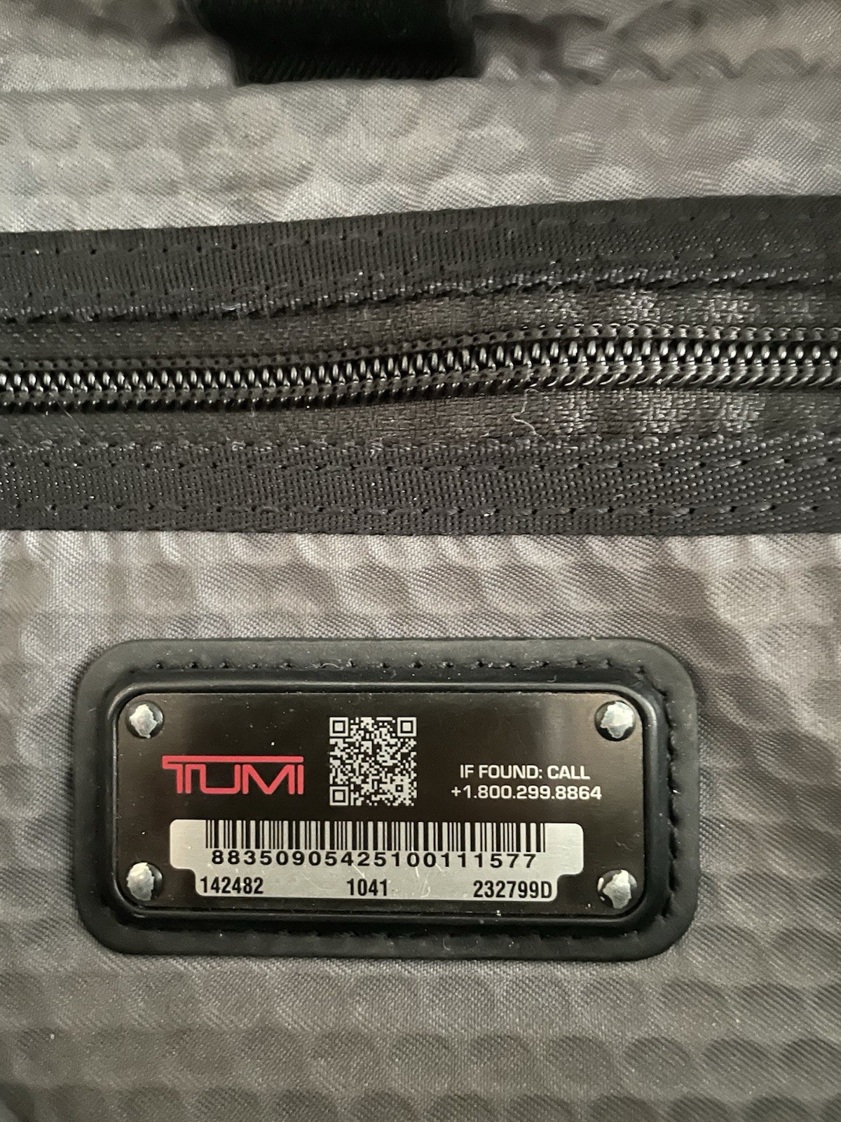 TUMI shoulder bag — Black Used