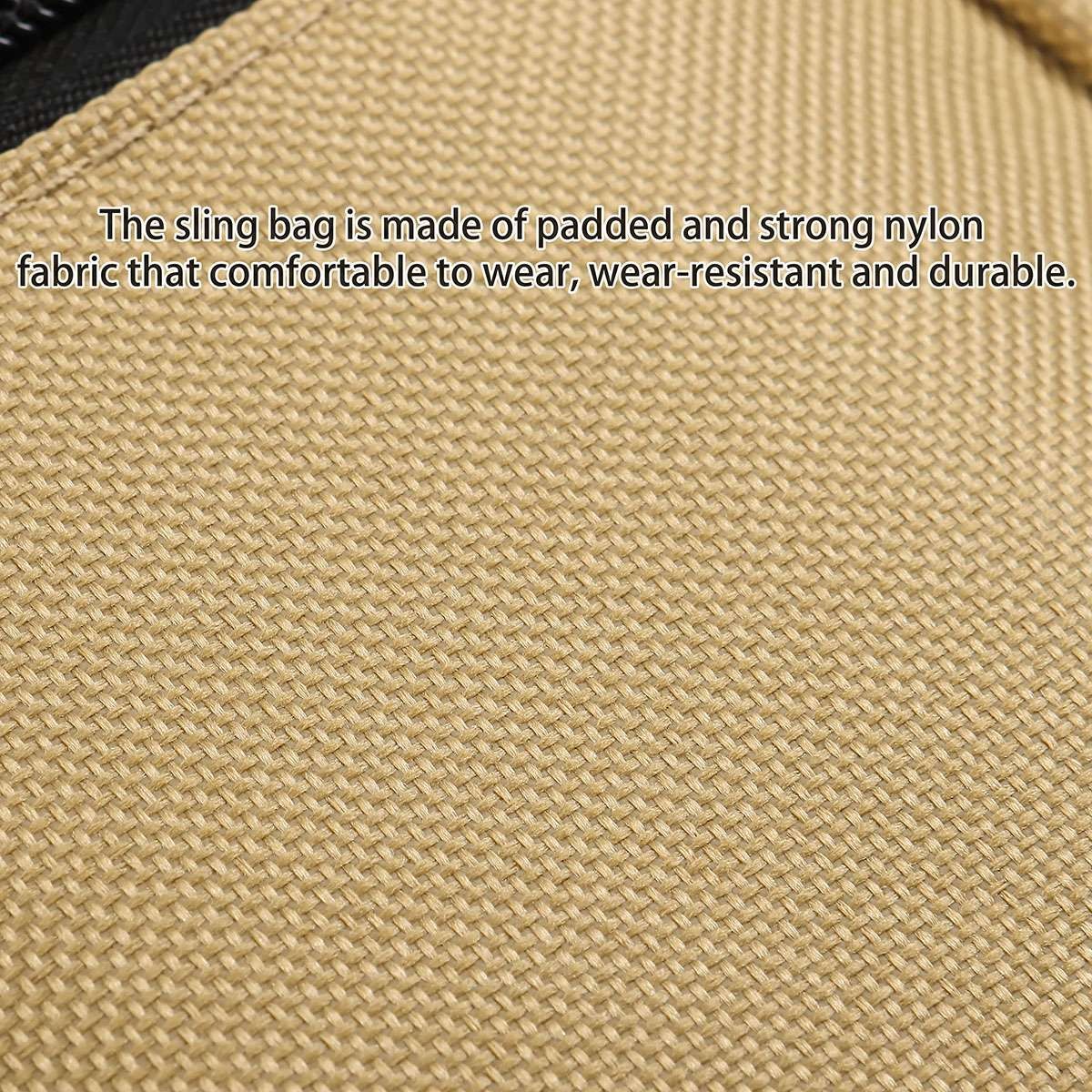 Men Backpack Tactical Sling Bag Chest Shoulder Fanny Pack Crossbody Sport Travel
