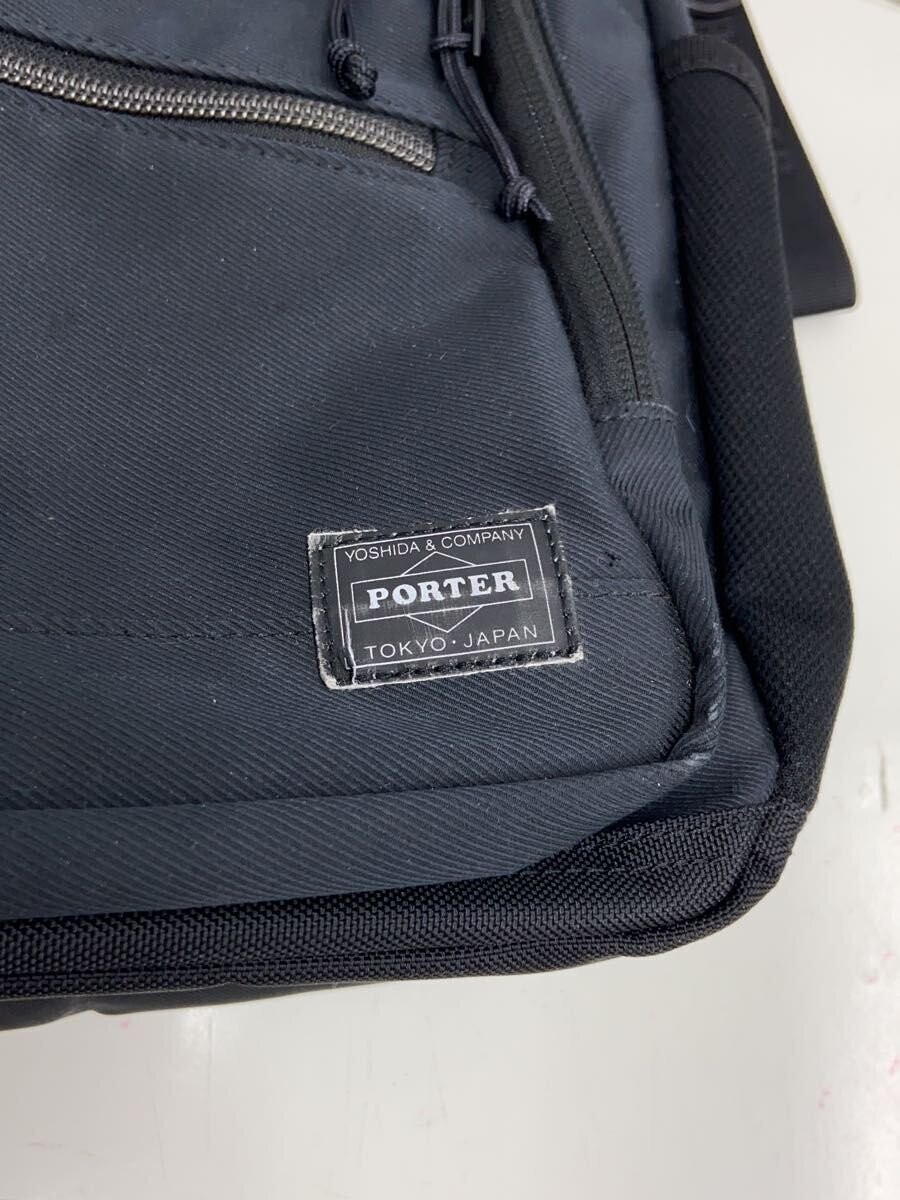 Authentic PORTER Black Shoulder Bag 10cm Deep 24cm High 32cm Wide