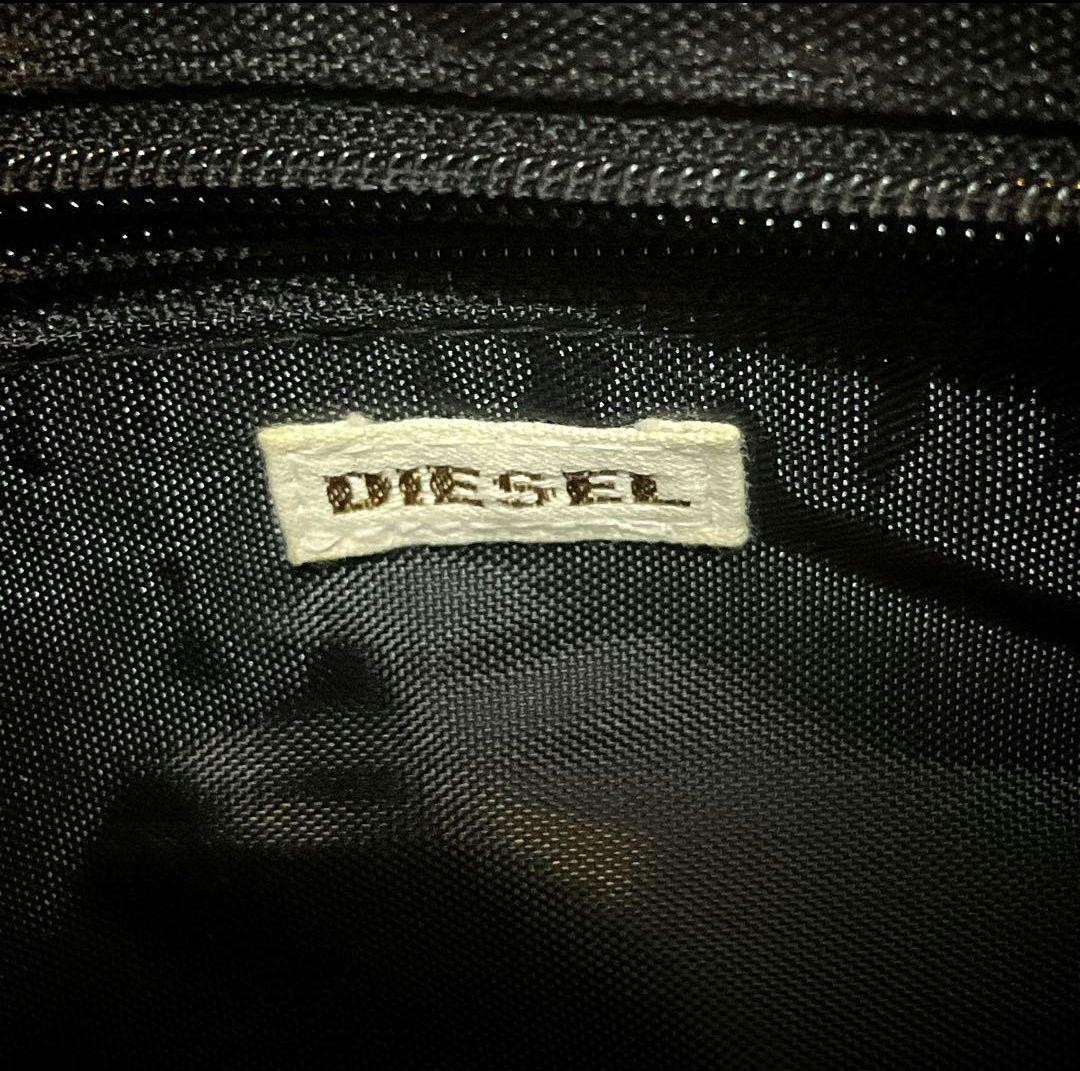 Diesel Men Archive Card Shoulder Bag Y2K 24x16cm Luxury Modern Stylish Italian