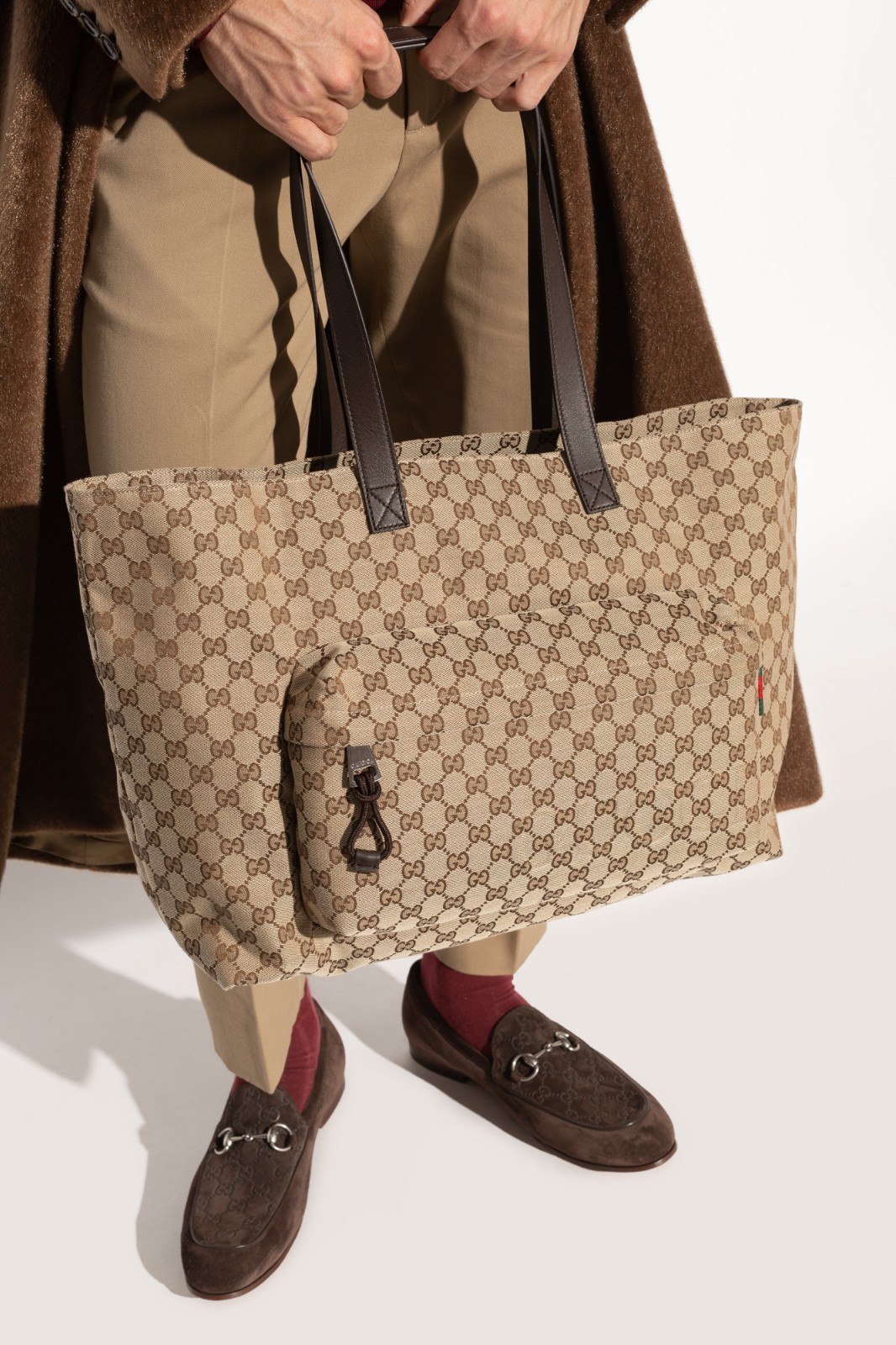 Gucci GG Canvas Maxi Tote Shopping bag 802166 – BNWT