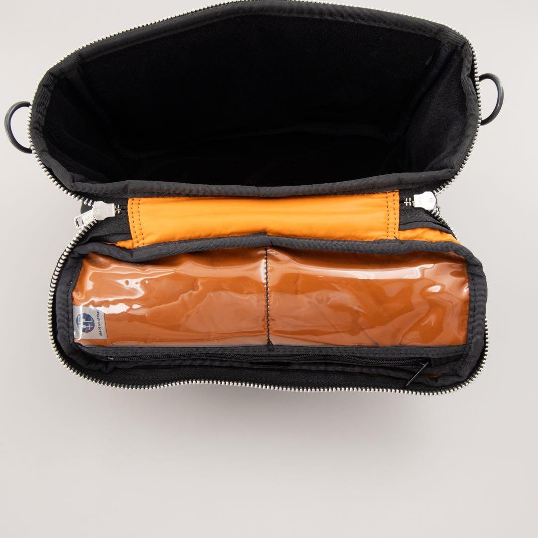 Authentic Porter/Tanker Camera Bag Shoulder Nylon Black, 18cm x 25cm x 9.5cm