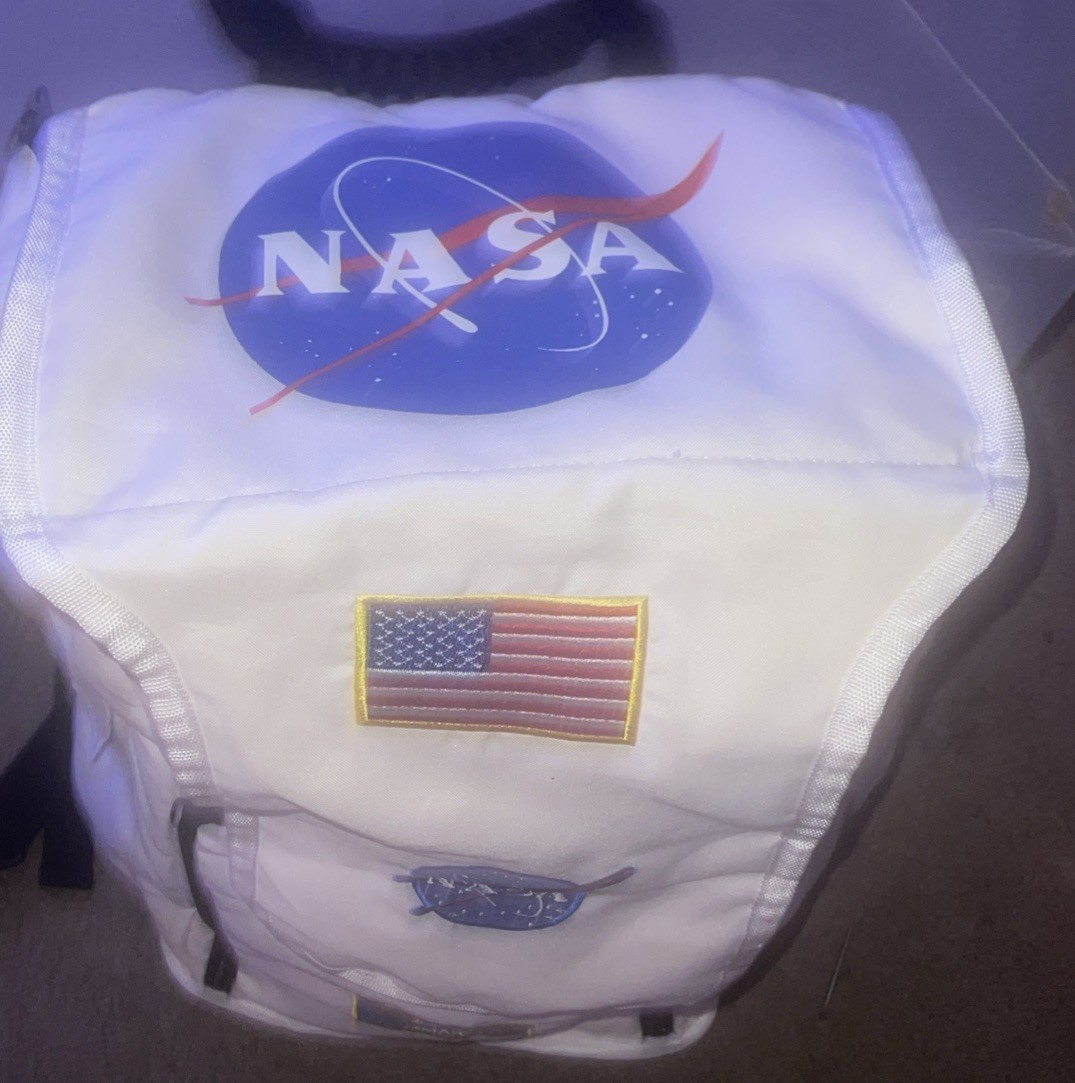 Astronaut NASA Large Carry Backpack Aeromax Jr EUC