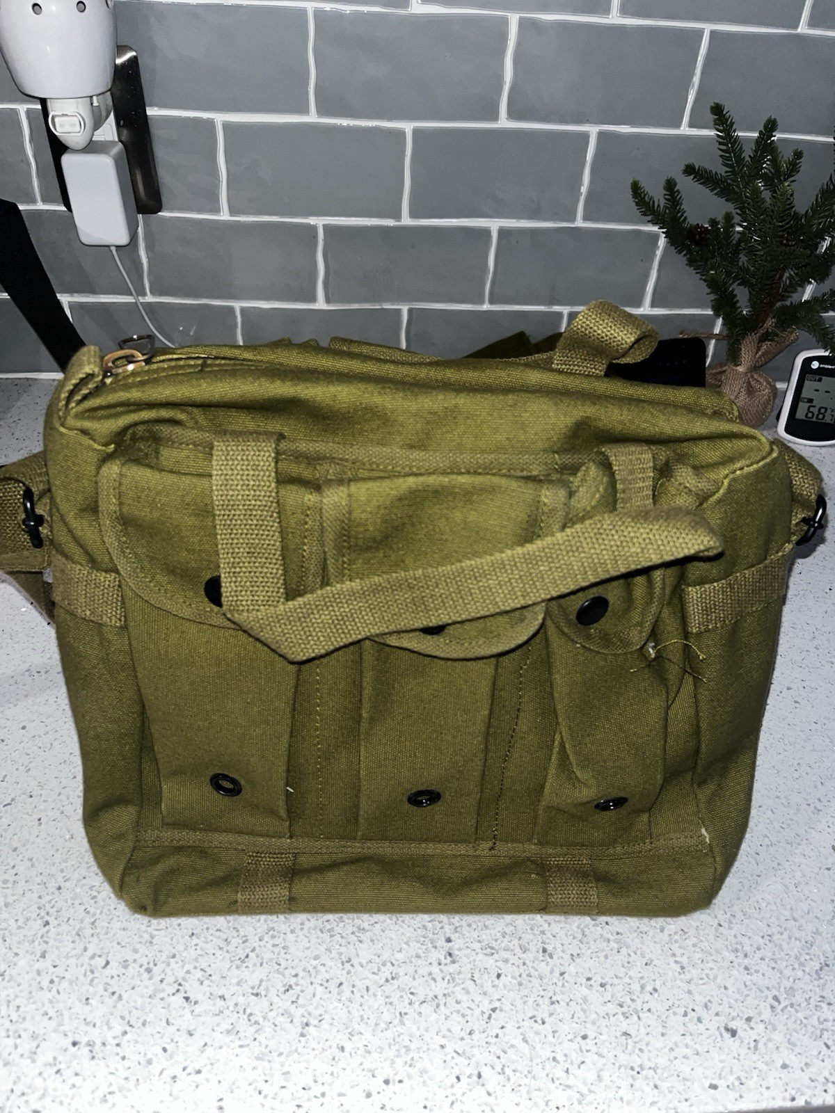 Fox Outdoor Products Mag Shooter’s Military Field Shoulder Bag OD Green Magazine