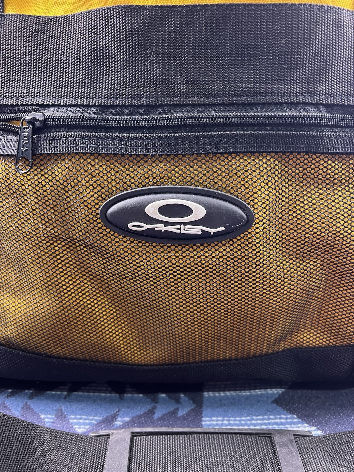 Vtg USA Made! Oakley Software Overnighter Duffel Bag Luggage Gym Carry On Travel