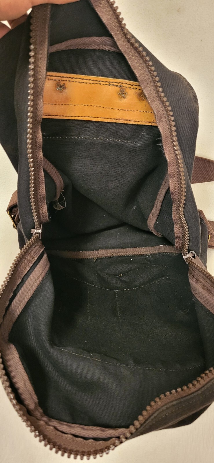 Duluth Pack Duluth Minn Everyday Use Backpack Black Canvas USA Made