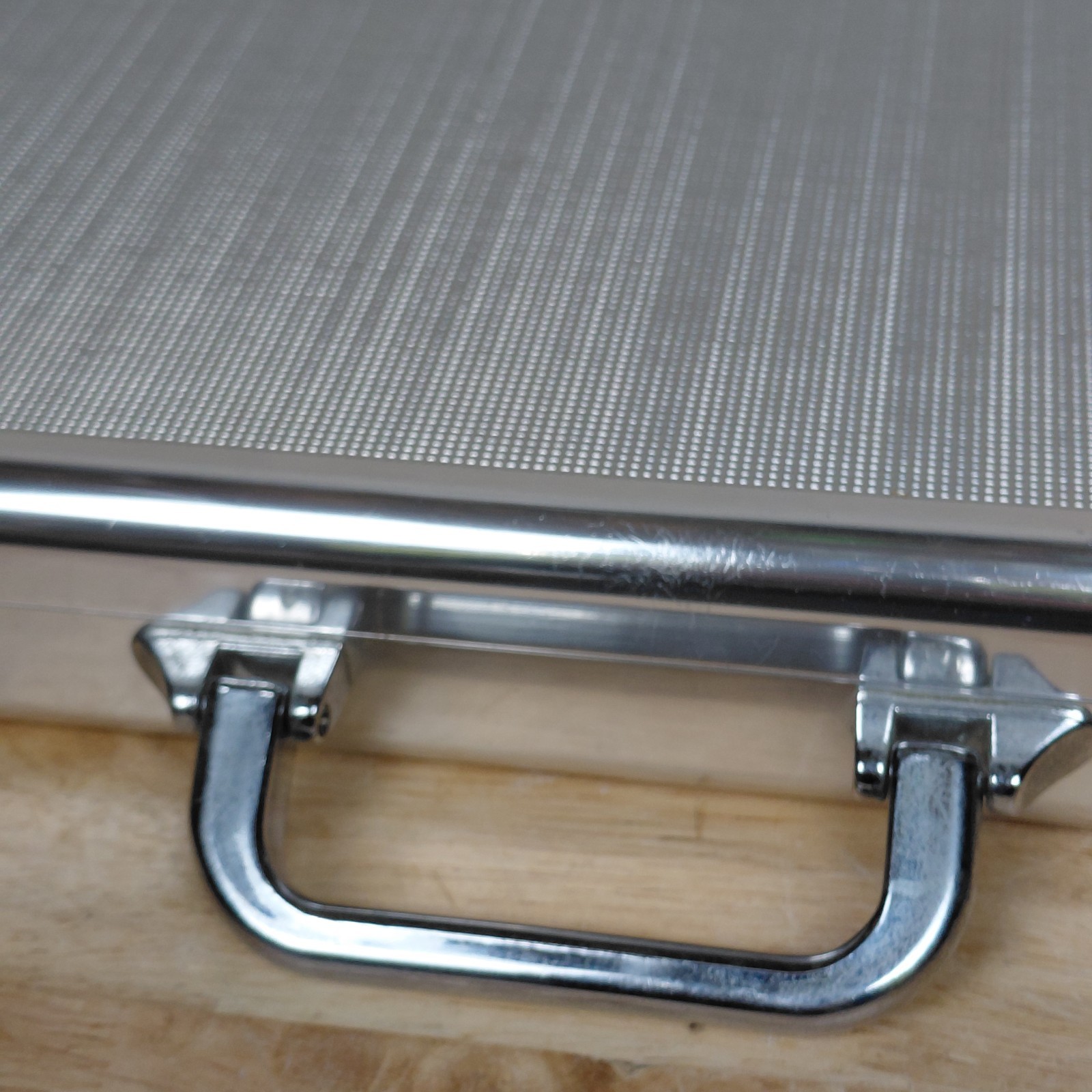 Vintage Metoni Slim Briefcase Document Case 1980’s Patent West Germany & U.S.A