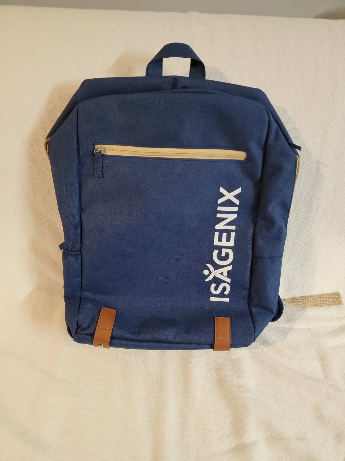 ISAGENIX Large Canvas Backpack NEW Men or Women 16X12X6 NEW FAST SHIP